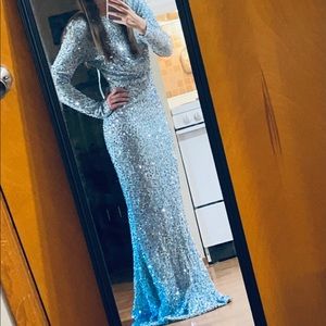 Open back Formal dress